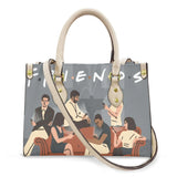 friends character grey bag