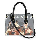 friends cartoon character black strapbag