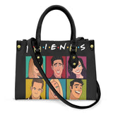 friends cartoon character design bag