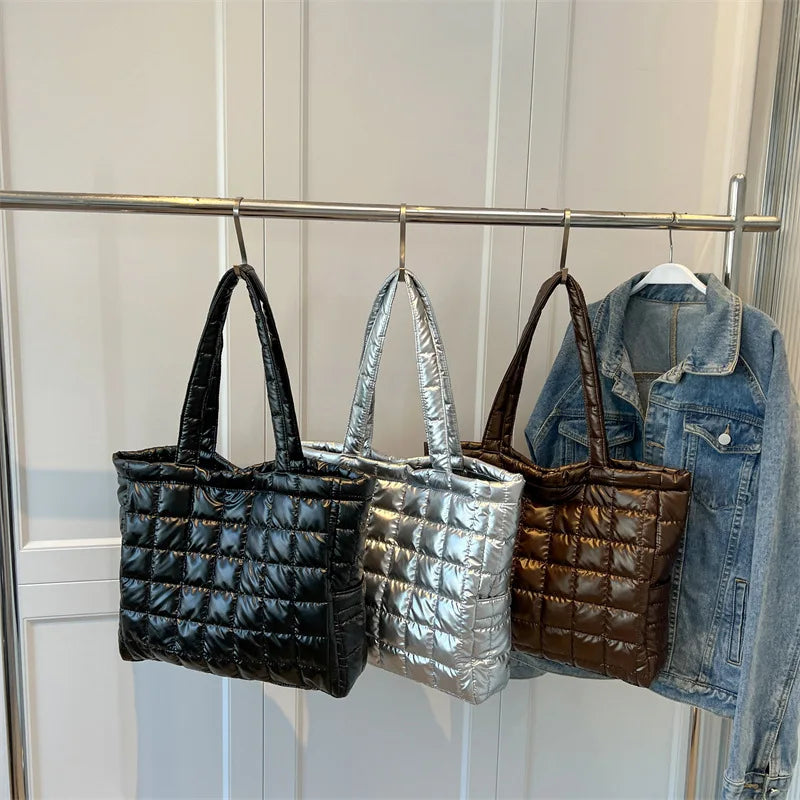 Collection of Padded Cotton Totes Handbag