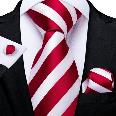 White red tie