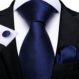 blue necktie set