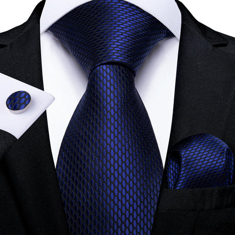 blue necktie set
