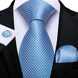 blue necktie set