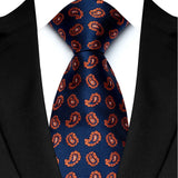 Paisley For Man Groom Jacquard Woven Necktie