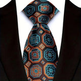 Paisley For Man Groom Jacquard Woven Necktie