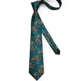 Paisley Silk Polyester Men's Ties