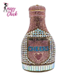 Party Cheers Bottle Gems Evening Bridal Crystal Clutch Purse Sassy Chick Logo