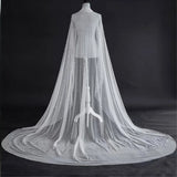 Pearl Ivory White 1.5m Wide Veil Wedding Accessories