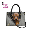 dog face design bag