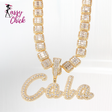 Personalized Name Plate Necklace Hip hop Jewelry Sassy Chick Logo