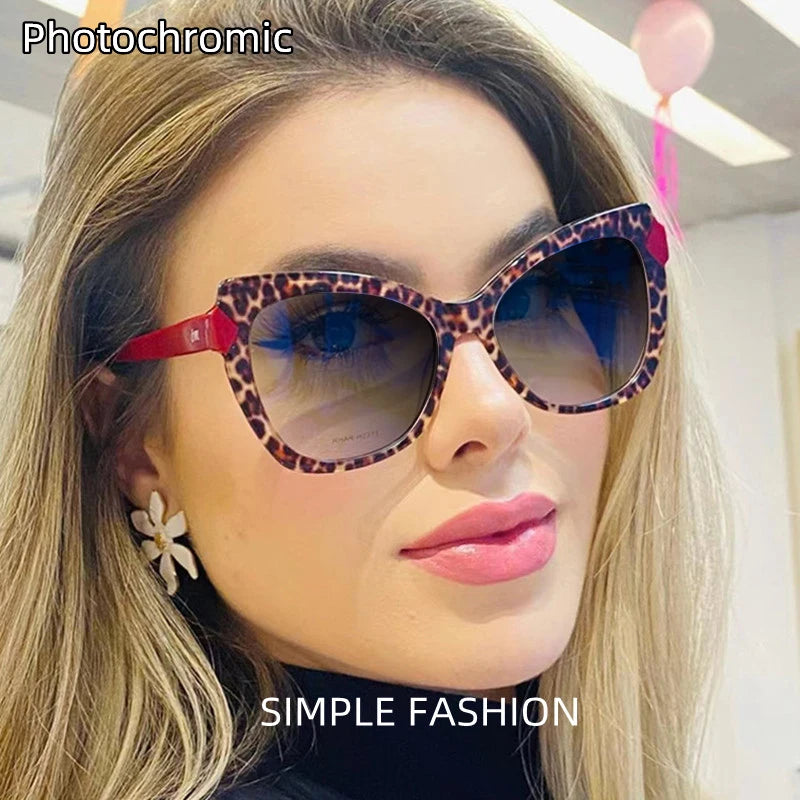 Photochromic Anti Blue Light Hyperopia Reading Eyewear