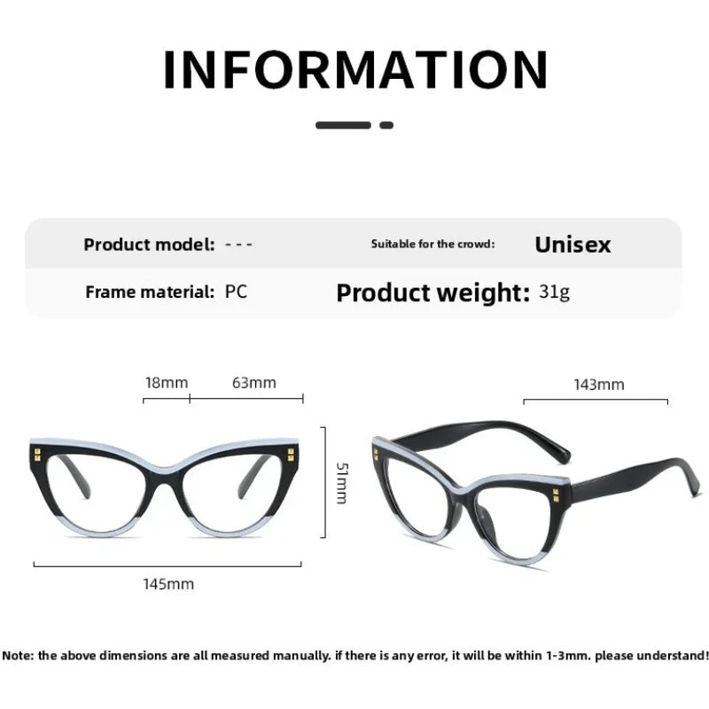 information of Photochromic Myopia Cat Eye Sunglasses