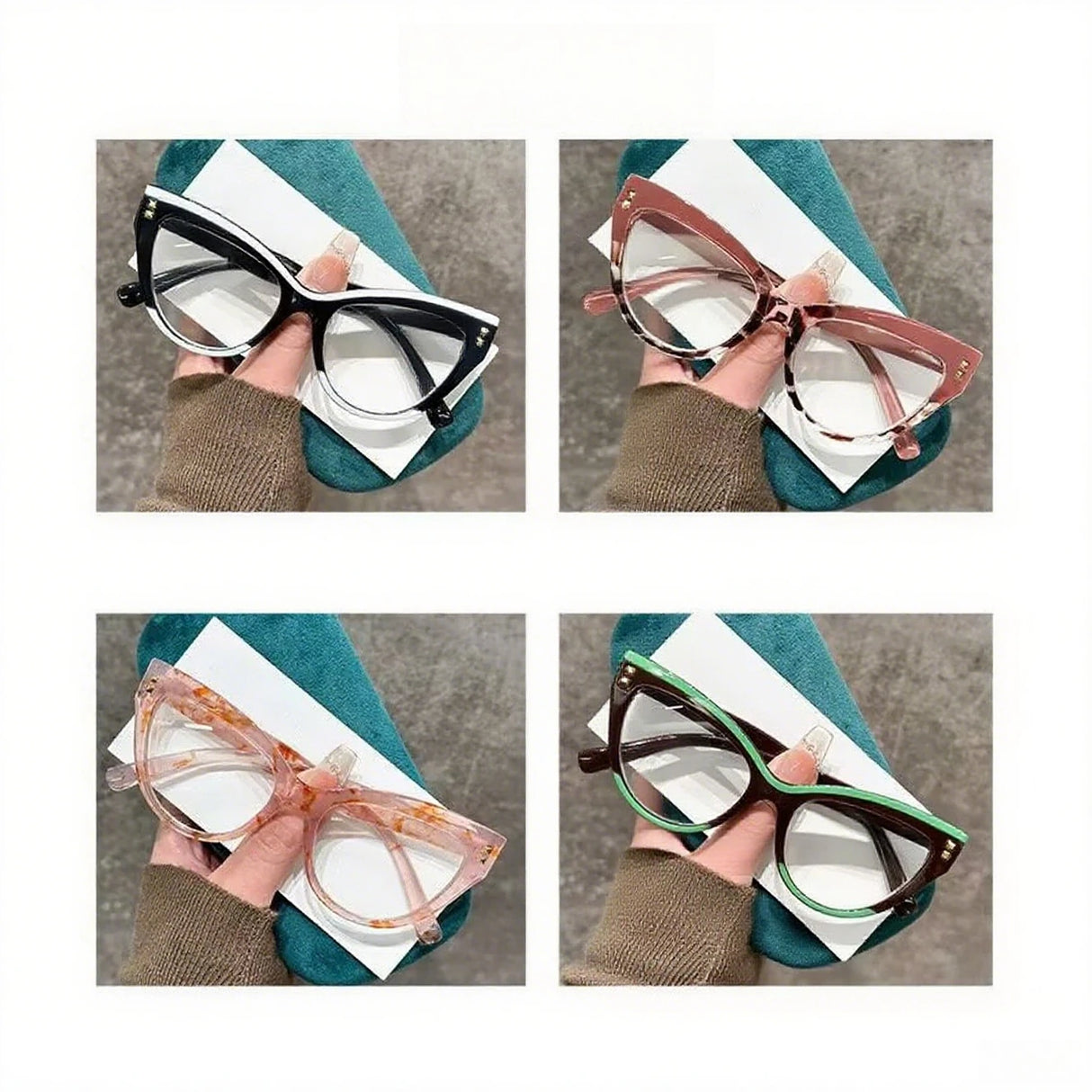 Collection of Photochromic Myopia Cat Eye Sunglasses