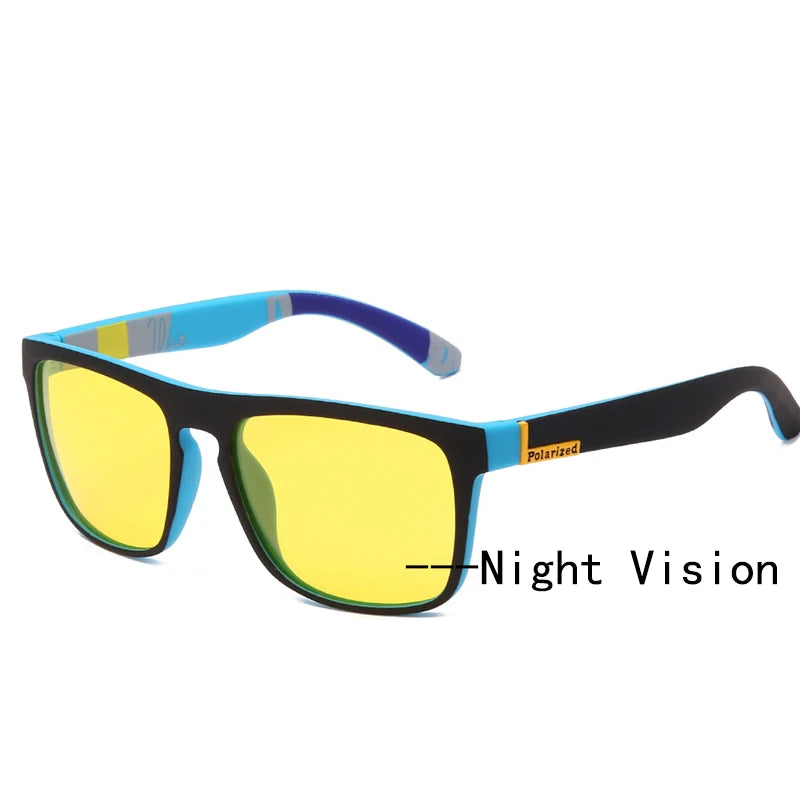 night vision black blue sunglasses 