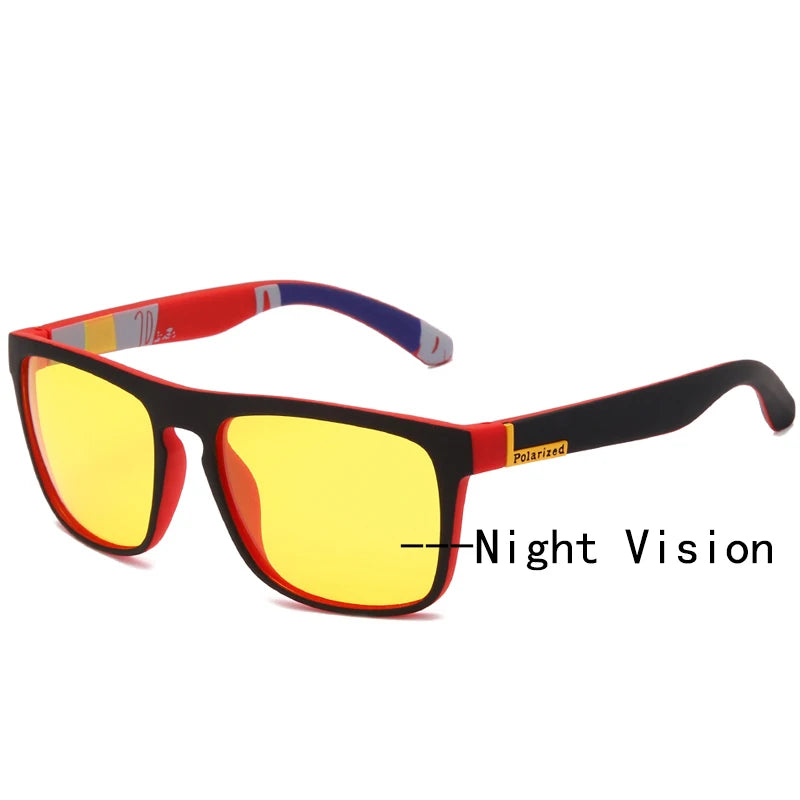 night vision red black sunglasses