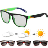 black green photochromic sunglasses