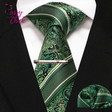Plaid Stripe Men Fashion Silk Wedding Tie Sassy Chick Logo