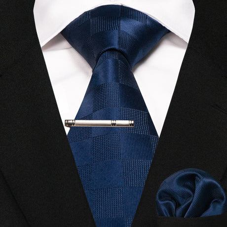 Plaid Stripe Men Fashion Silk Wedding Tie