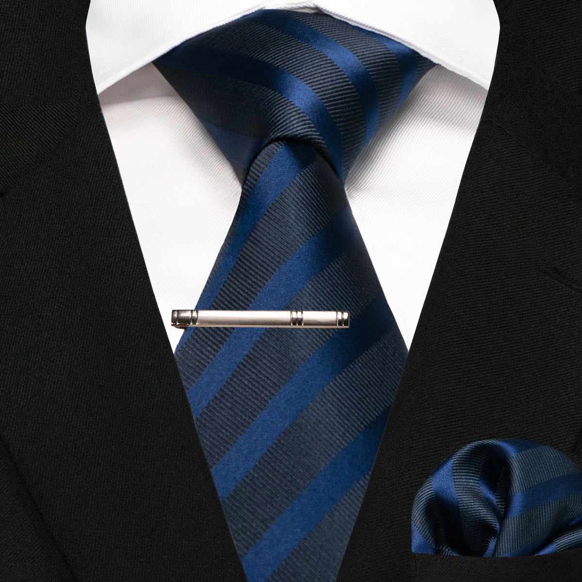Plaid Stripe Men Fashion Silk Wedding Tie