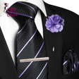 Pocket Square Lapel Pin Clip Set Wedding Tie Sassy Chick Logo