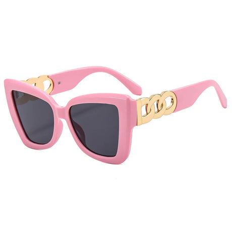 Pink Polarized Myopia Sunglasses