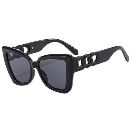 Black Polarized Myopia Sunglasses 