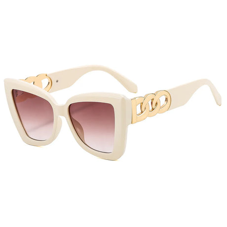 White Polarized Myopia Sunglasses