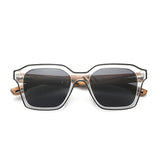 Polarized Uv400 Wooden Sunglasses