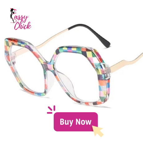 Polygon Optical Reading Eyewear Sassy Chick Logo