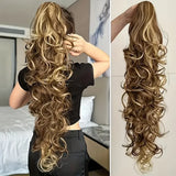 Ponytail Hair 30 Inch Long Wavy Curly Synthetic Wig