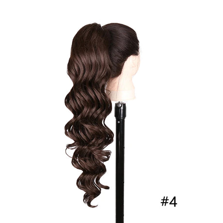 Ponytail Hair Extensions Synthetic 28 Inch Drawstring