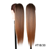 Ponytail Hair Extensions Synthetic 28 Inch Drawstring