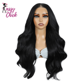 Pre Plucked Pre Cut Wear and Go Long Body Wave Synthetic Wigs Sassy Chick Logo