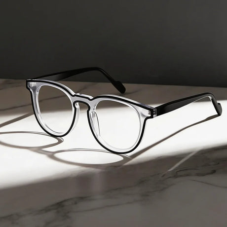 Black Premium Acetate Blue Light Glasses