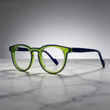 Green Premium Acetate Blue Light Glasses