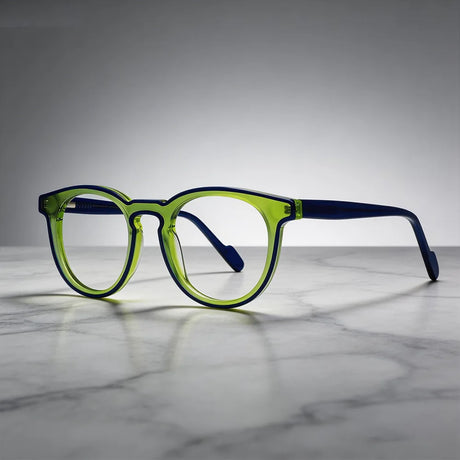 Green Premium Acetate Blue Light Glasses