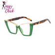 Presbyopia Brow Line Casual Reading Women Glasses Sassy Chick Logo