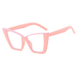 Presbyopia Brow Line Casual Reading Women Glasses pink