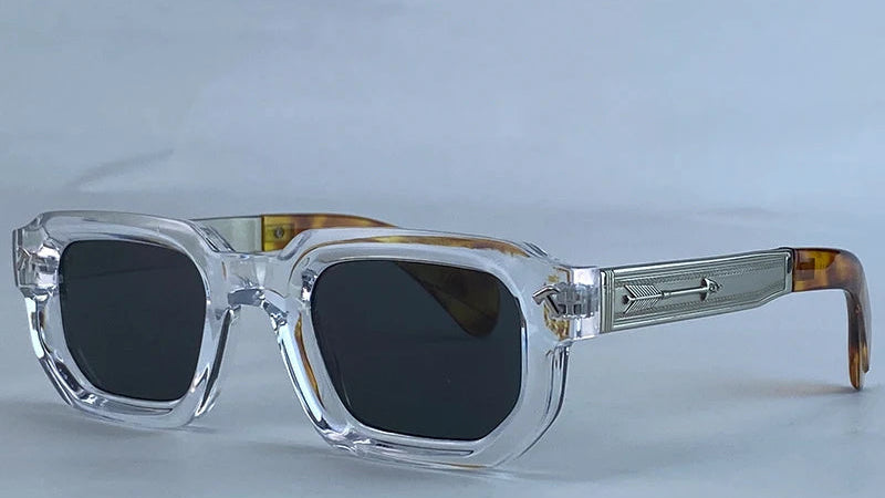 Punk Classic Driving Rectangle Polarized Sunglasses