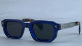 Punk Classic Driving Rectangle Polarized Sunglasses