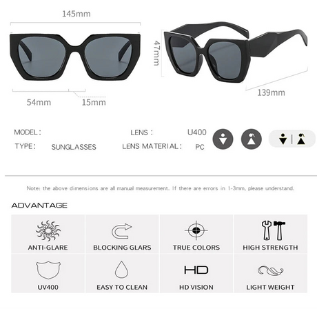 Details of Punk Retro Square UV400 Sunglasses