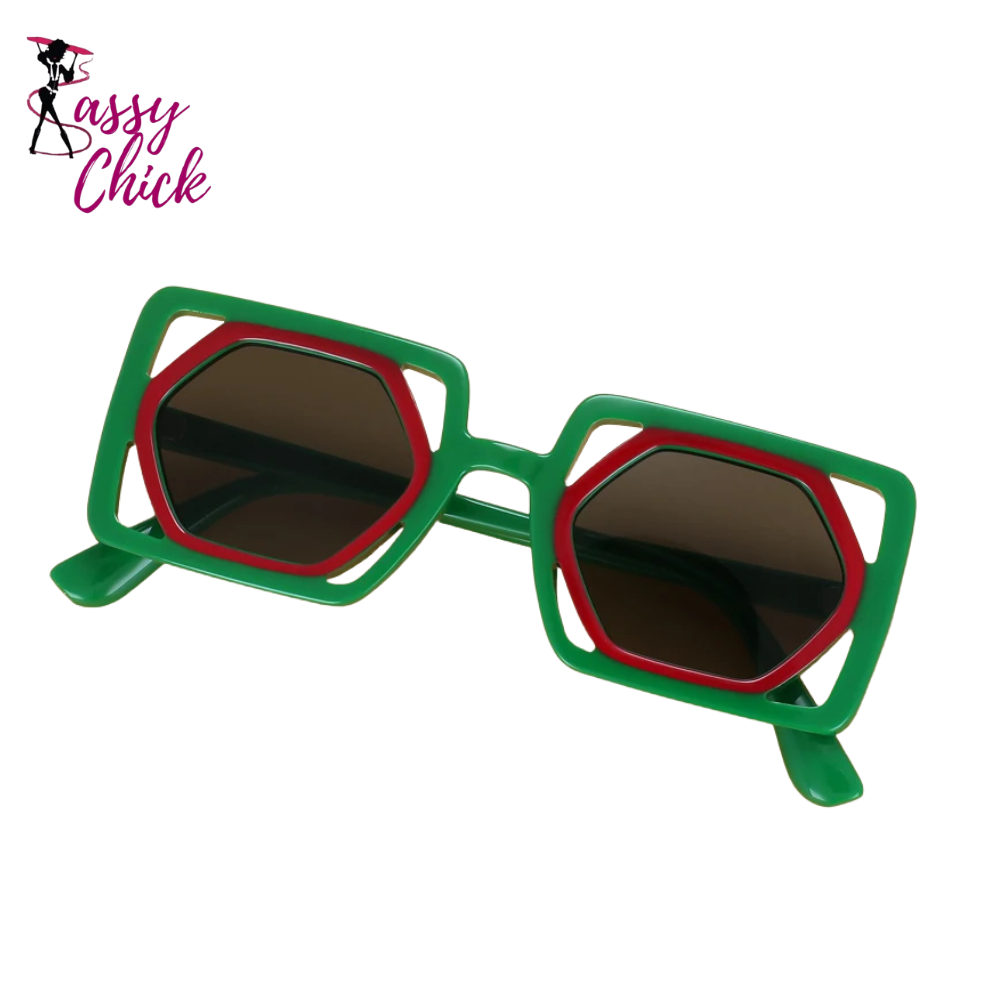 Punk Square Hyperopia Eyewear Sassy Chick Logo