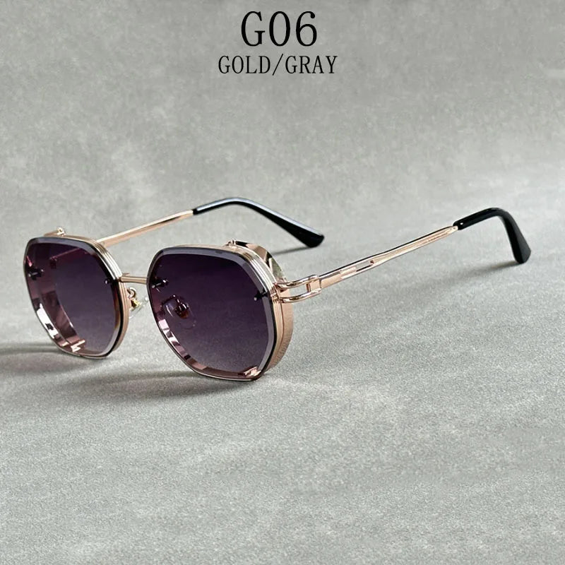 Punk Vintage Steampunk Sunglasses