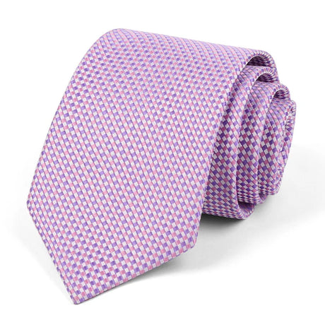 Purple Stripes Floral Plaid Solid Dot 8CM Necktie