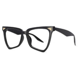 Black Rainbow Oversized Anti Blue Light Computer Eyeglasses