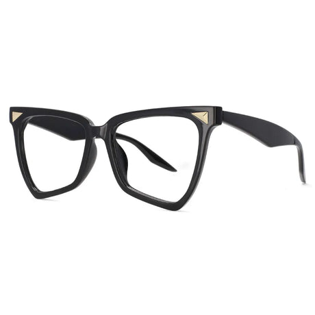 Black Rainbow Oversized Anti Blue Light Computer Eyeglasses