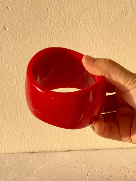 red round irregular bracelet
