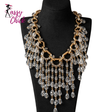 Resin Beads Necklace Sassy Chick Logo