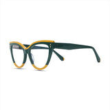 Green Retro Cat Eye Fashion Optical Glasses